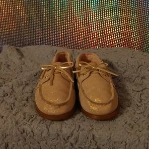 GOLD SPARKLE SPERRY'S 😍😍😍